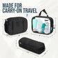 3 Piece Travel Toiletry Bag Set
