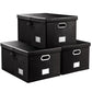 Collapsible Storage Box with Lid [3