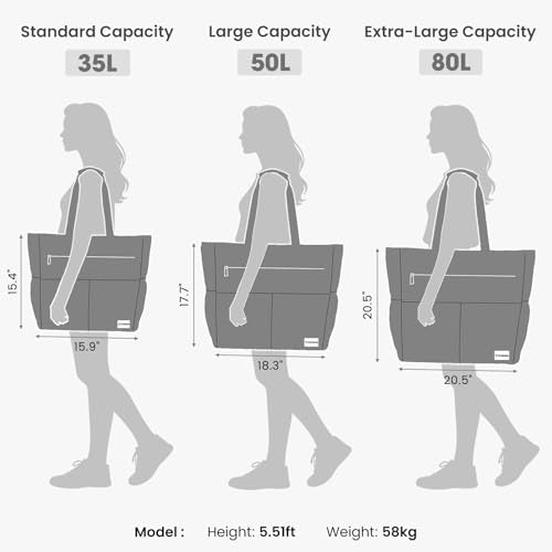 Beach Bag Waterproof Sandproof Large Capacity Foldable for Women
