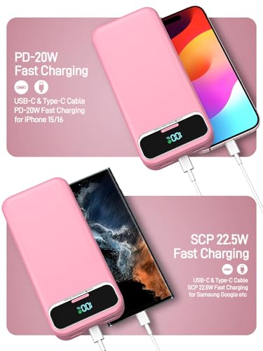 Portable Charger 20000mAh Fast Charging w