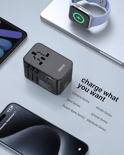 Universal Travel Adapter 100W GaN