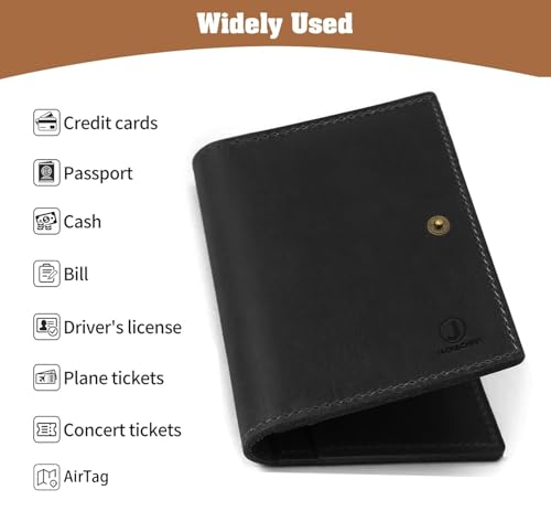 Genuine Leather Passport Holder For Travel