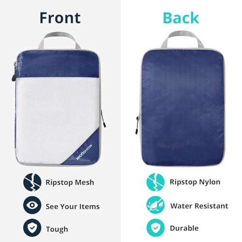 6 Set Compression Packing Cubes for Travel (6 Count)
