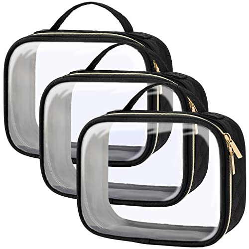 Clear Makeup Bag Travel (3 Count)