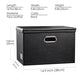 Foldable Storage Bins with Lids [5 (5 Count)