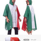 Adult Rain Poncho Waterproof Hooded Raincoat Lightweight Packable