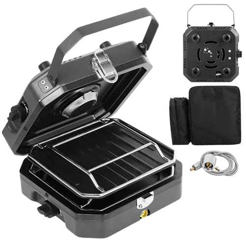 Adjustable 2 Burner Portable Stove with 16000 BTU