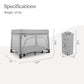 Remi 3-in-1 Portable Playard, Bassinet & Travel Crib - Stella