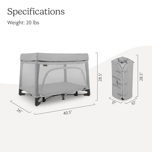 Remi 3-in-1 Portable Playard, Bassinet & Travel Crib - Stella