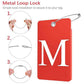 2 Pack Initial Luggage Tags for Suitcases Airplane Travel Essentials (2 Count)