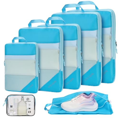 Compression Packing Cubes for Travel (7 Count)