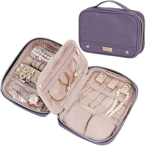 Travel Jewelry Case Organizer