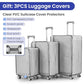 3 Piece Luggage Set 100% PC Hardshell (3 Count)