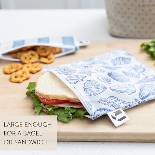 Roamio Reusable Sandwich and Snack Bags