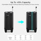 3 Piece Luggage Set Expandable Hardside Suitcases with Spinner Wheels (3 Count)