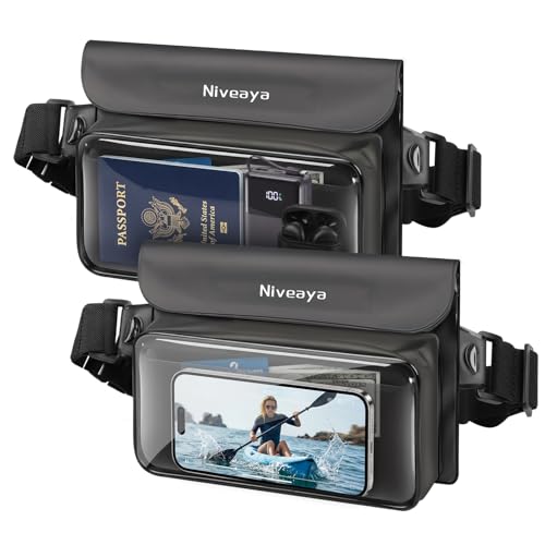 IPX8 Floating Waterproof Fanny Pack Holds Phone