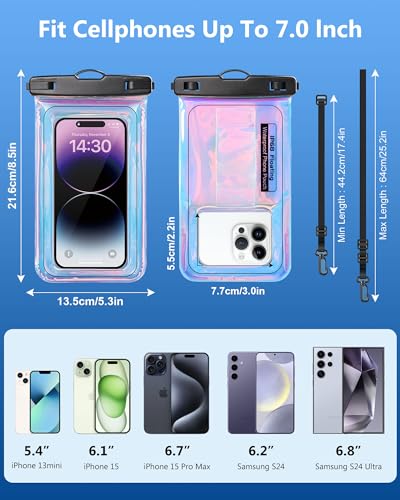 IP68 Waterproof Phone Pouch Floating