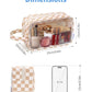 Clear Toiletry Bags for Traveling Women Men