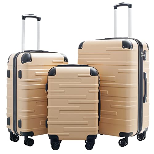 Hardside ABS Luggage (3 Count)