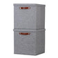 Fabric Storage Bins with Lids 13 Inch Storage Cubes with Lid (2 Count)