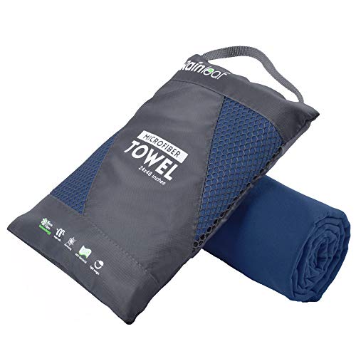 Microfiber Towel Quick Dry Camping & Travel & Gym Towel. Compact