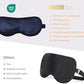 Adjustable 100% 22 Momme Mulberry Silk Sleep Mask