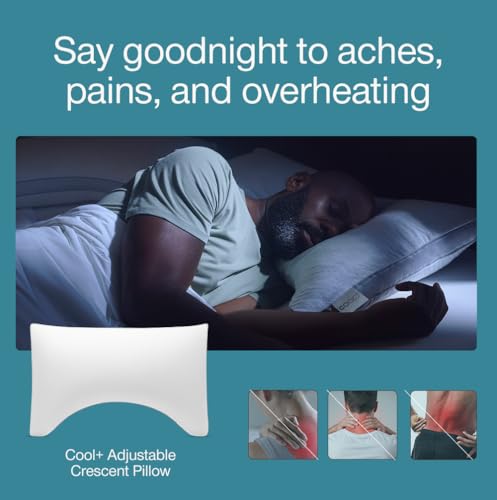 Cool+ Crescent Adjustable Pillow