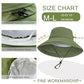 Sun Hats for Women UV Protection Wide Brim Hat with Ponytail Hole