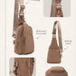 Sling Bag with Adjustable Straps Crossbody Chest Bag Lightweight Small Backpack for Casual Outdoor Traveling Hiking
