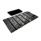 Travel Jewelry Roll Bag Portable Organizer Pouch With Grids&PVC Cover Storage Bags for Necklace