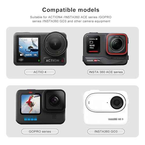 Black PU Mini Carrying Case for for INSTA 360 ace pro2