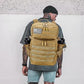 Military Tactical Backpack for Men and Women 45L Army 3 Days Assault Pack Bag Large Rucksack with Molle System Khaki