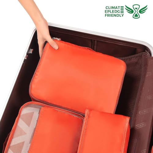 8 Set Packing Cubes Luggage Packing Organizers for Travel Accessories