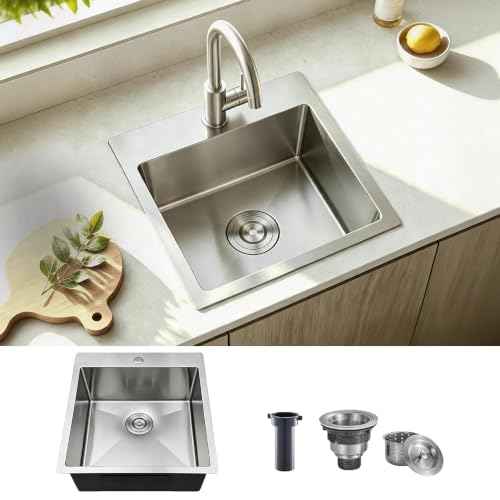 15 x 15 inch Drop in Bar Sink