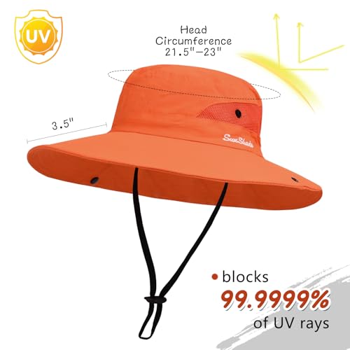 Women's Ponytail Safari Sun Hat