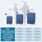 20 Inch Hardside Carry on Luggage with Wheels