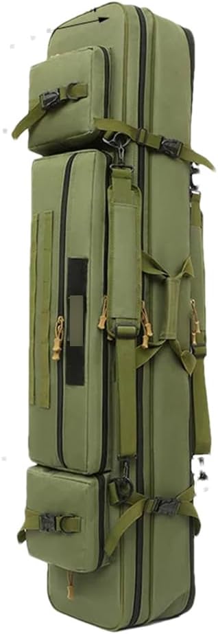 Suwequest Portable Widened Fishing Rod Bag Waterproof Fishing Bag Multi Functional Big-Capacity Outdoor Sea Rod Tackle Bag