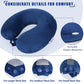Travel Pillow 100% Memory Foam Airplanes Neck Pillows