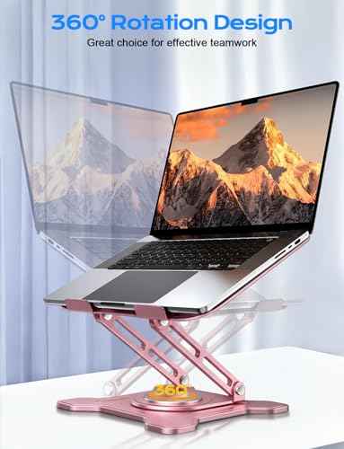 360° Rotating Laptop Stand for Desk