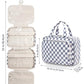 Hanging Toiletry Bag for Women Travel Makeup Bag Organizer Toiletries Bag for Travel Size Essentials Accessories Cosmetics