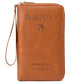 Multi Function RFID Travel Passport Wallet with Phone Pocket