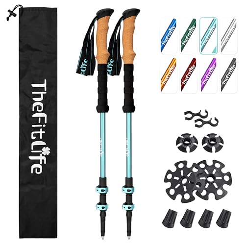Durable 7075 Aluminum Trekking Poles (2 Count)