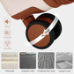 Checked Suitcase 24in Expandable ABS+PC Side Handles luggage Cream