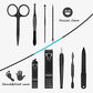 Manicure Set 9 in 1 Stainless Steel