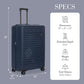 B Y Ulisse Checked Luggage with Spinner Wheels