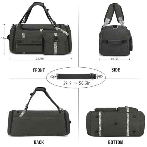 Gym Bags for Men Gym Duffle Bag Backpack 3