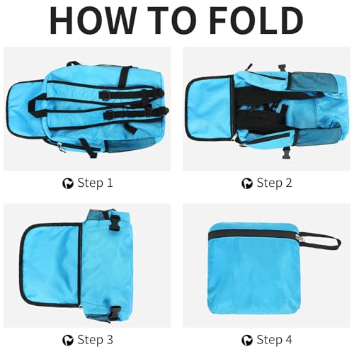 Small Hiking Backpack 35L Travel Lightweight Hiking Packable Daypack Water
