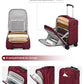 Underseat Carry On Luggage with Wheels