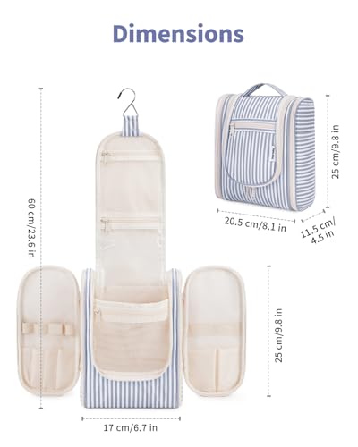 Small Hanging Travel Toiletry Bag for Women