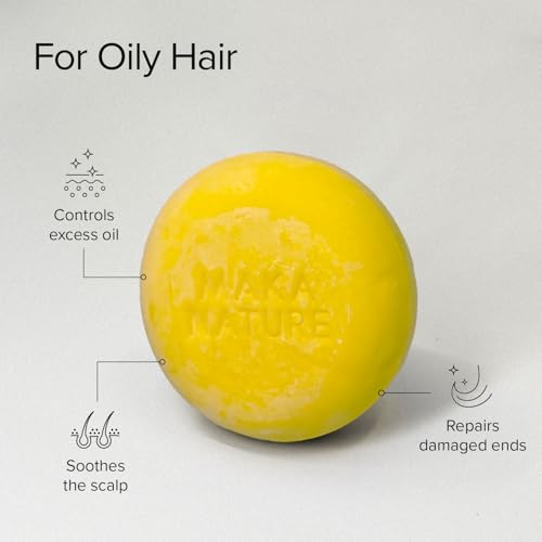 Maka Nature Lemon Shampoo Bar for Oily Hair (2.82 Ounce)